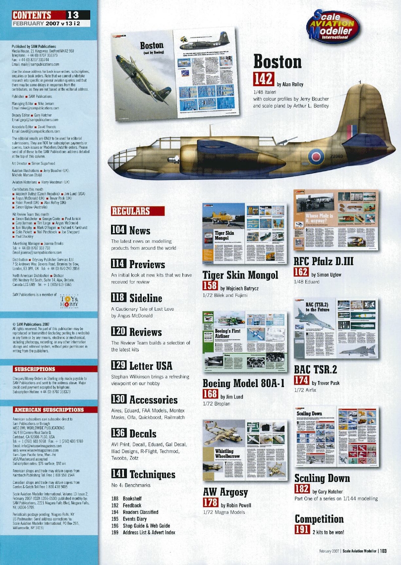 Scale Aviation Modeller International 2007-02